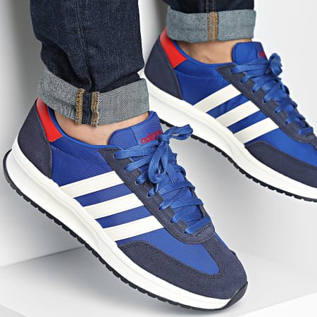 Adidas Sportswear - Run 70s 2.0 Sneakers IH8590 Royal Blue Off White Better Scarlet