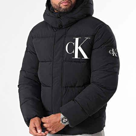 Calvin Klein - 6104 Jas met capuchon Zwart