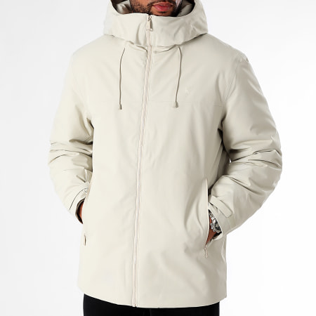 Calvin Klein - Parka ligera con capucha 6431 Beige