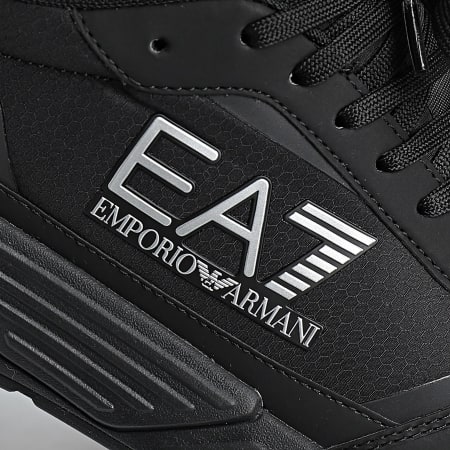 EA7 Emporio Armani - Zapatillas deportivas Sneaker X8X191-XK406 Triple Black Silver Training