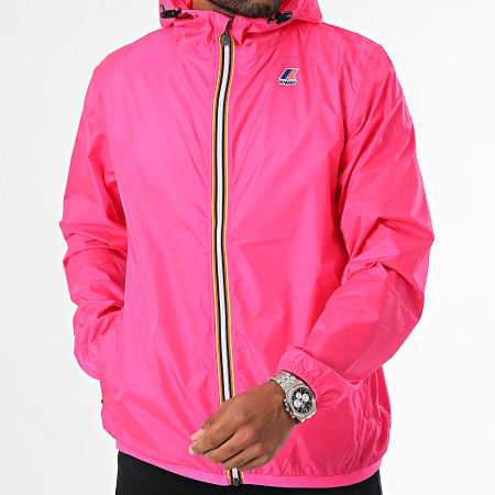 K-Way - Le Vrai Claude 3.0 Windjack Fluo Roze