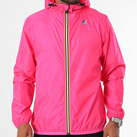 K-Way - Le Vrai Claude 3.0 Giacca a vento rosa fluo