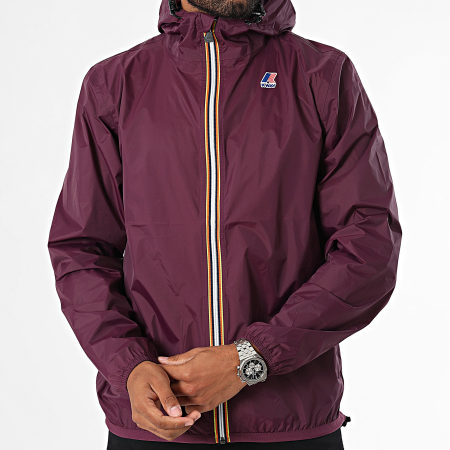 K-Way - Cortaviento Le Vrai Claude 3.0 Morado oscuro