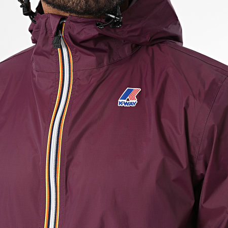 K-Way - Cortaviento Le Vrai Claude 3.0 Morado oscuro