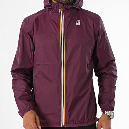 K-Way - Cortaviento Le Vrai Claude 3.0 Morado oscuro