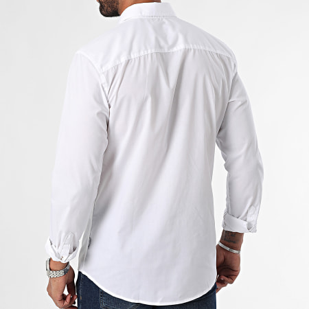 Only And Sons - Sane Camisa Manga Larga Blanca