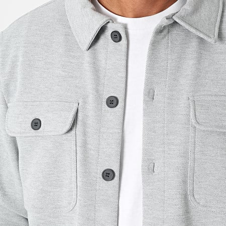 Only And Sons - Nieuw Kodyl Overshirt Licht Heather Grijs