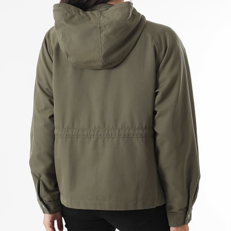 Only - Chloé Parka met capuchon Khaki Groen