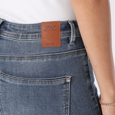 Only - Dames skinny jeans Wauw Blauw Denim