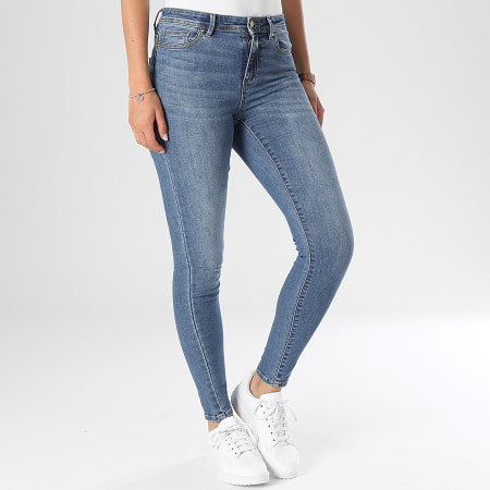 Only - Dames skinny jeans Wauw Blauw Denim