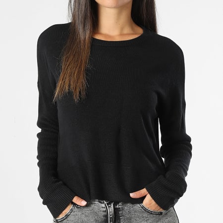 Only - Sun Women's Crop Sweater Negro