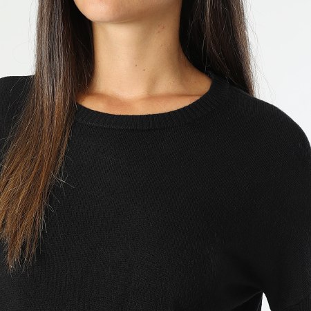 Only - Sun Women's Crop Sweater Negro