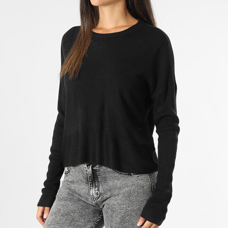 Only - Sun Women's Crop Sweater Zwart