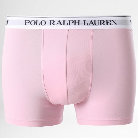 Polo Ralph Lauren - Set di 3 boxer rosa verde blu