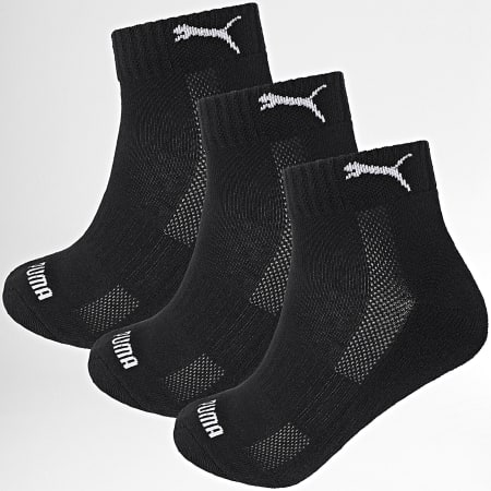 Puma - Lote de 3 pares de calcetines 701228829 Negro