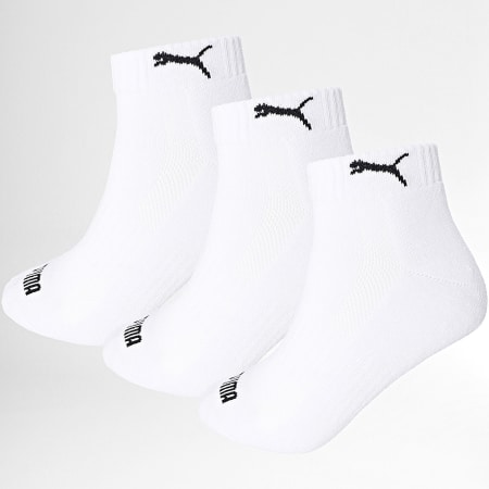 Puma - Lote de 3 pares de calcetines 701228829 Blanco