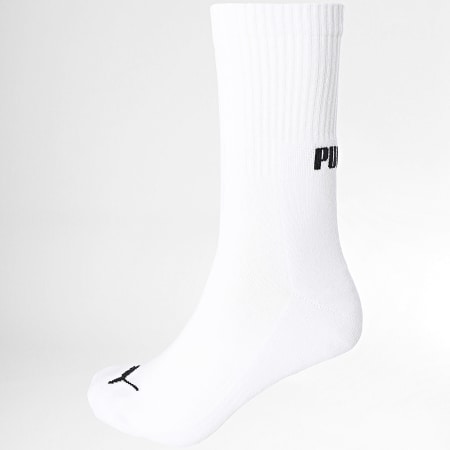 Puma - Lot De 3 Paires De Chaussettes 701222067 Blanc