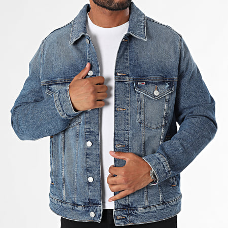 Tommy Jeans - Veste Jean Ryan Regular Trucker 0439 Bleu Denim