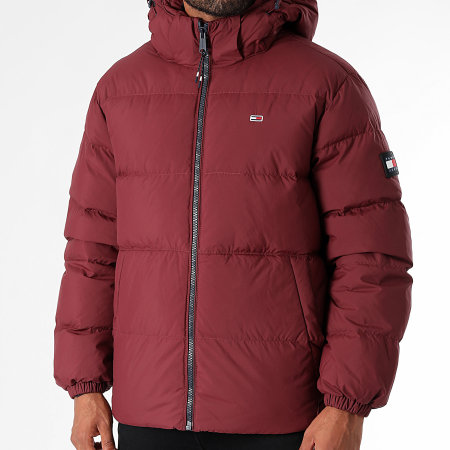 Tommy Jeans - Essential 9786 Piumino con cappuccio Bordeaux