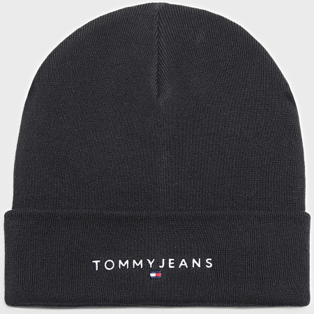 Tommy Jeans - Beanie met lineair logo 2896 Zwart