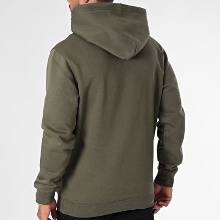 Tommy Jeans - Lineair Goud Hoodie 0503 Khaki Groen Goud