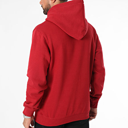 Tommy Jeans - Sudadera con capucha Linear Gold 0503 Bordeaux Gold