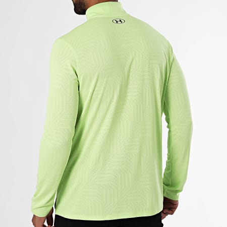 Under Armour - Tee Shirt Lange Mouw Tech Vent Tessa 1/2 Zip 1385260 Lichtgroen