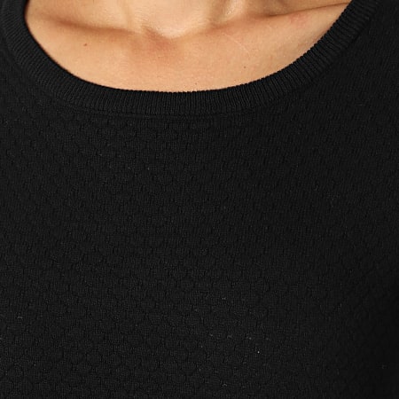 Vero Moda - Pull Femme Care Structure Noir