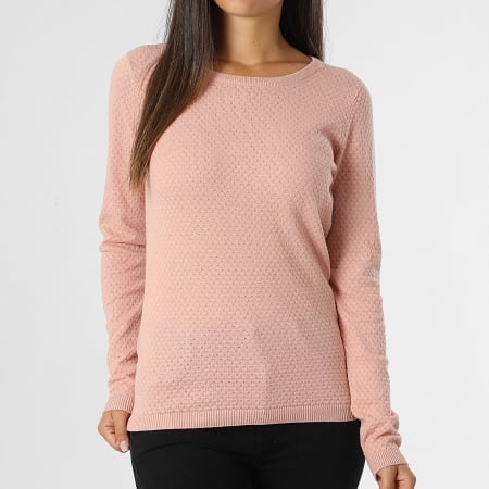 Vero Moda - Women's Care Structure Sweater Roze