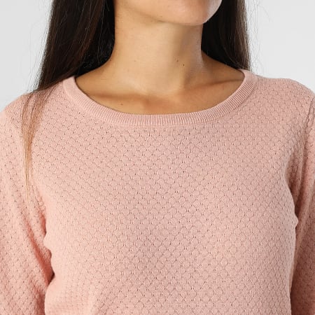 Vero Moda - Women's Care Structure Sweater Roze