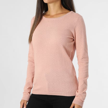 Vero Moda - Women's Care Structure Sweater Roze