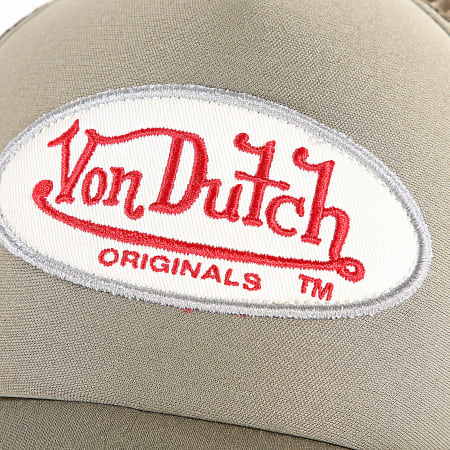 Von Dutch - Cappello Trucker Tampa Verde Khaki