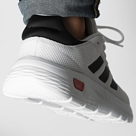 Adidas Sportswear - Baskets Cloudfoam Comfy IH6132 Footwear White Core Black Better Scarlet