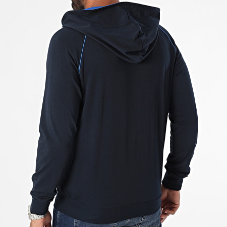 BOSS - Mix en Match Hooded Zip Sweat Top 5055313 marineblauw