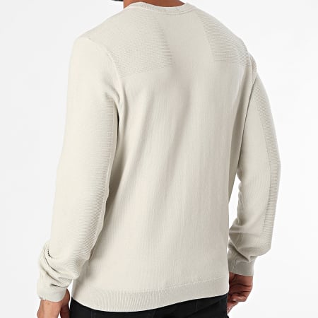 BOSS - Momentum X Sweatshirt met ronde hals 50498559 Beige