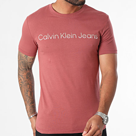 Calvin Klein - 5676 Baksteenrood T-shirt