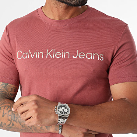 Calvin Klein - 5676 Baksteenrood T-shirt