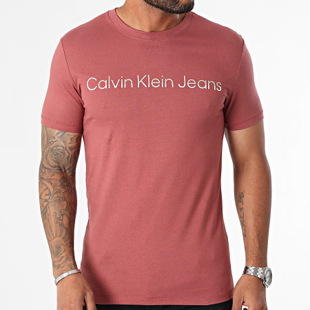 Calvin Klein - 5676 Baksteenrood T-shirt