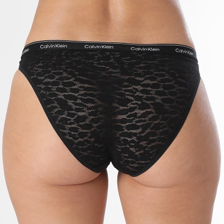 Calvin Klein - Set van 3 damesslips QD5069E Wit Blauw Zwart