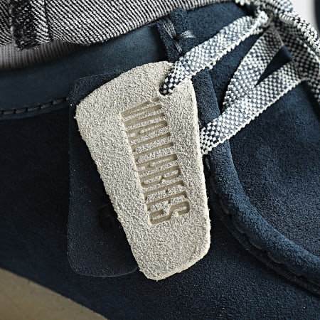 Clarks - Scarpe Wallabee Evo Navy