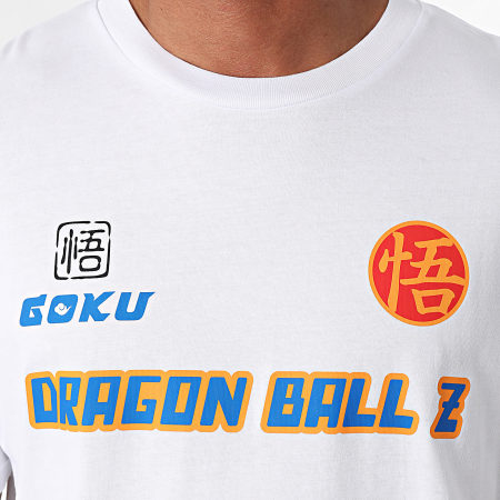 Dragon Ball Z - Maglietta oversize Large Racing White