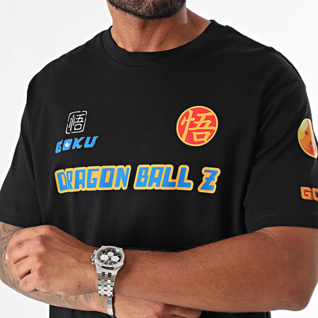 Dragon Ball Z - Maglietta oversize Large Racing Nero