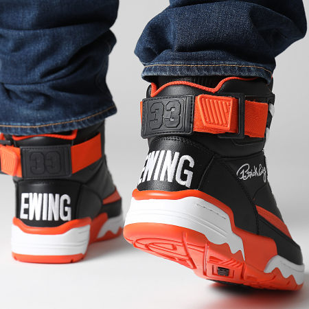 Ewing Athletics - Trainers Ewing 33 Hi 1BM02545 Zwart Oranje