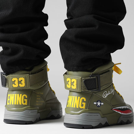 Ewing Athletics - Zapatillas Ewing 33 Hi X Kool G Rap 1BM02543 Rojo Oliva