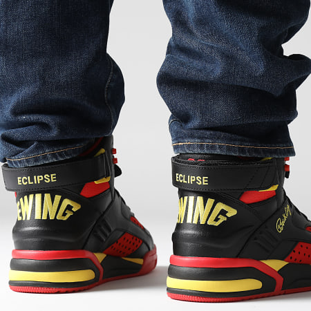 Ewing Athletics - Zapatillas Ewing Eclipse 1BM02529 Negro Rojo Amarillo