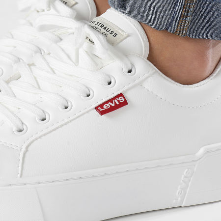 Levi's - Tijuana 2.0 Zapatillas Mujer 234188-661 Blanco Brillante