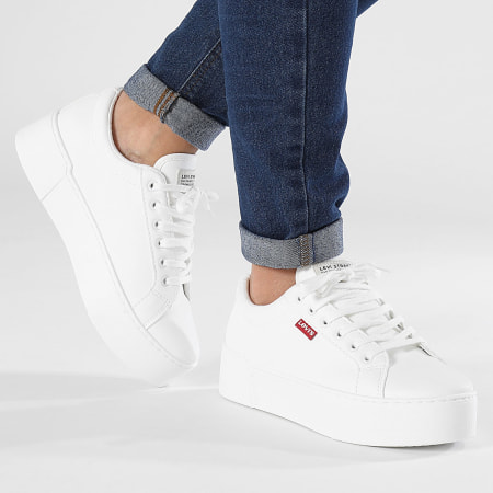 Levi's - Tijuana 2.0 Zapatillas Mujer 234188-661 Blanco Brillante