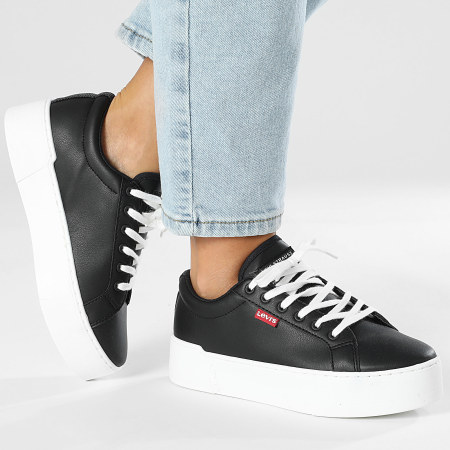 Levi's - Tijuana 2.0 Damessneakers 234188-661 Regular Zwart