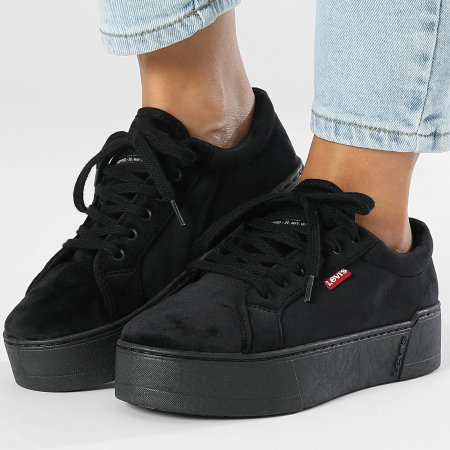 Levi's - Scarpe da ginnastica Tijuana 2.0 Donna 234188-835 Nero pieno