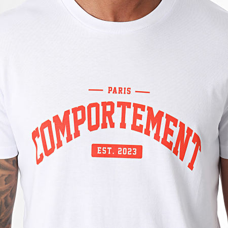 Comportement - Camiseta Est. 2023 Blanco